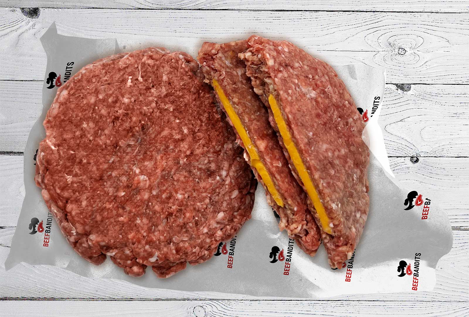 STUFFED CHEESE Burger | BURGER mit Cheddar Füllung | 2x Stück
