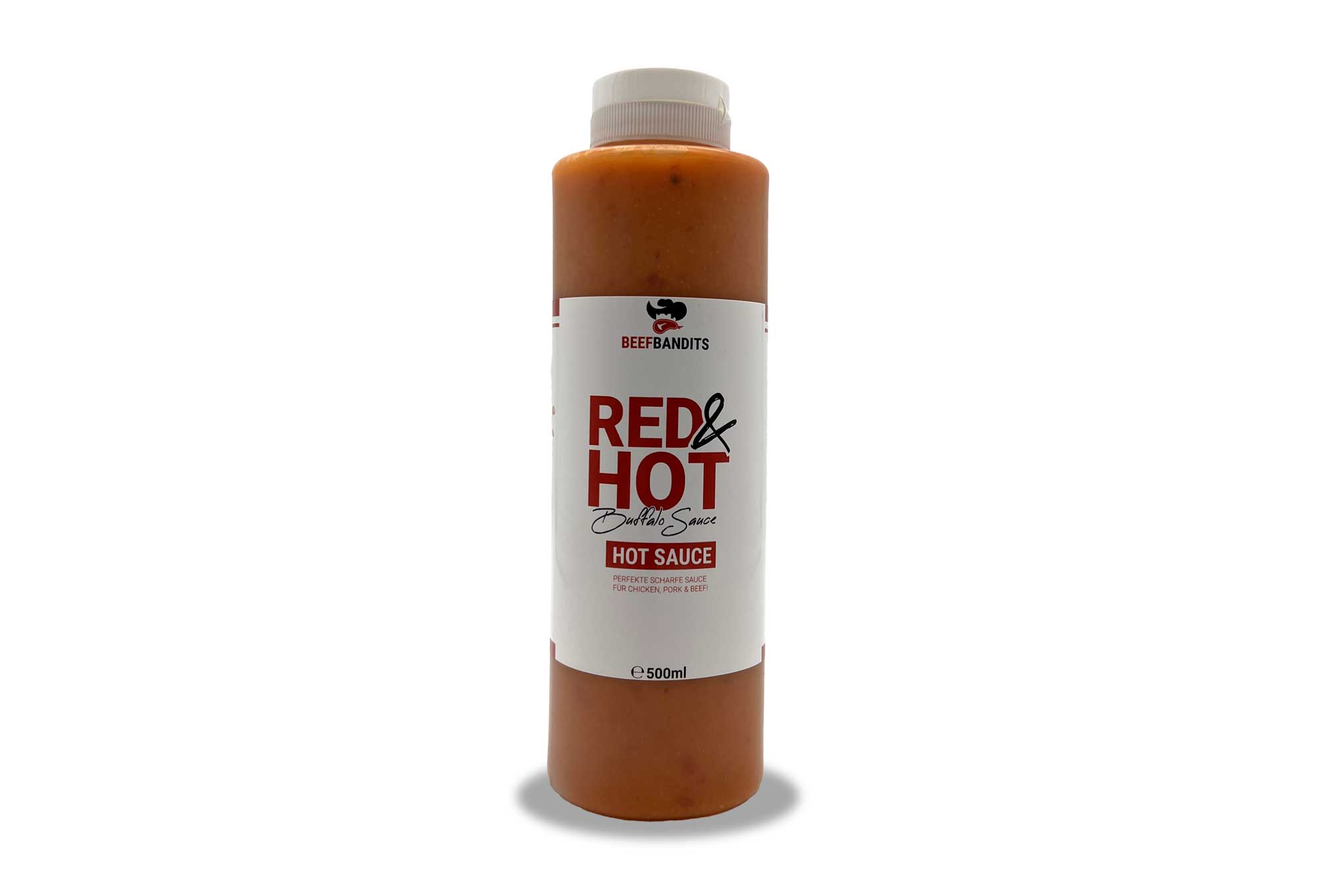 RED + HOT Buffalo Sauce | perfekte scharfe Soße für Chicken, Pork & Co