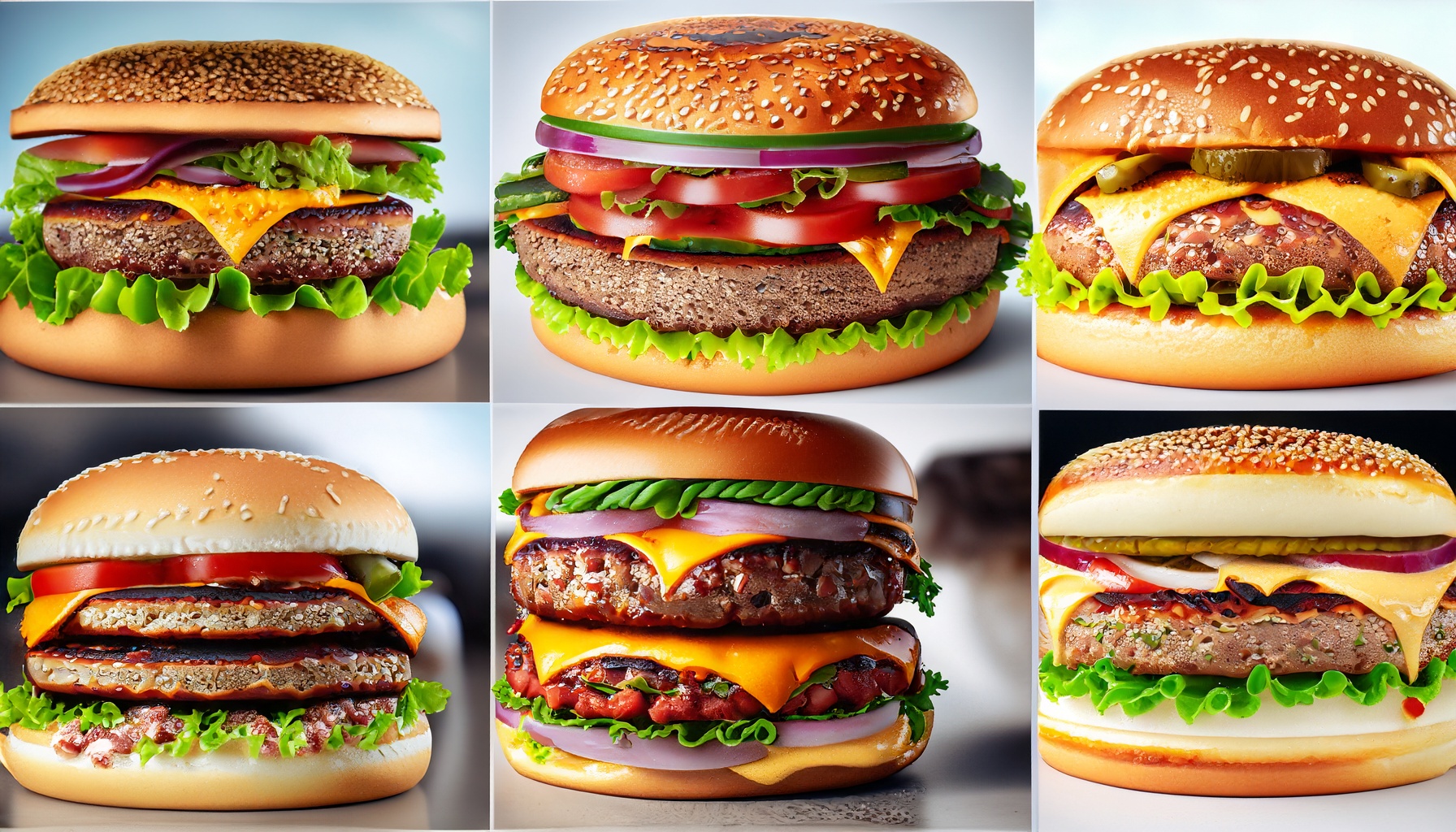 Burger Collage