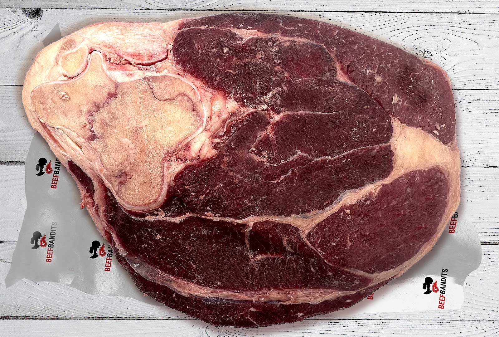 XXXL Caveman Steak | Tom + Jerry Steak | Rinderkeulensteak mit Knochen