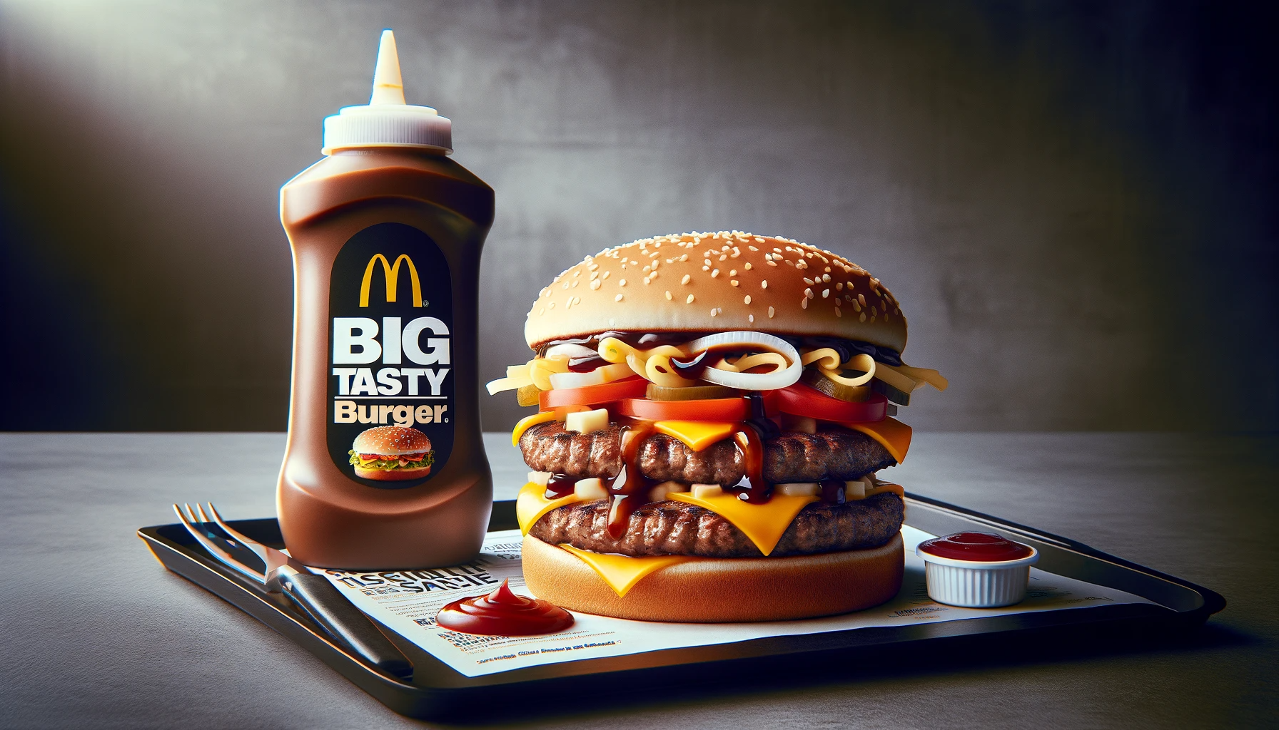 McDonalds Big Tasty Burger
