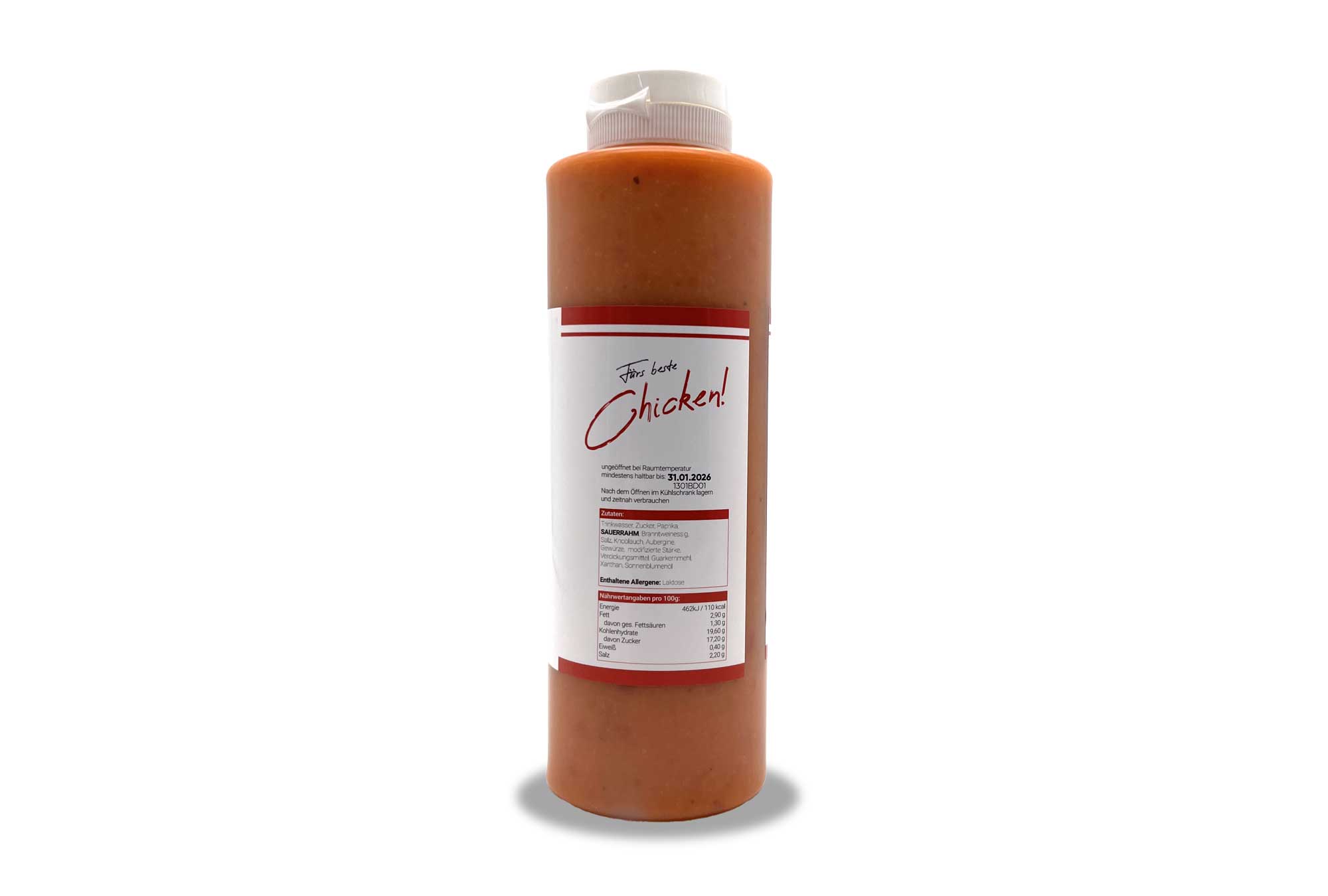 RED + HOT Buffalo Sauce | perfekte scharfe Soße für Chicken, Pork & Co