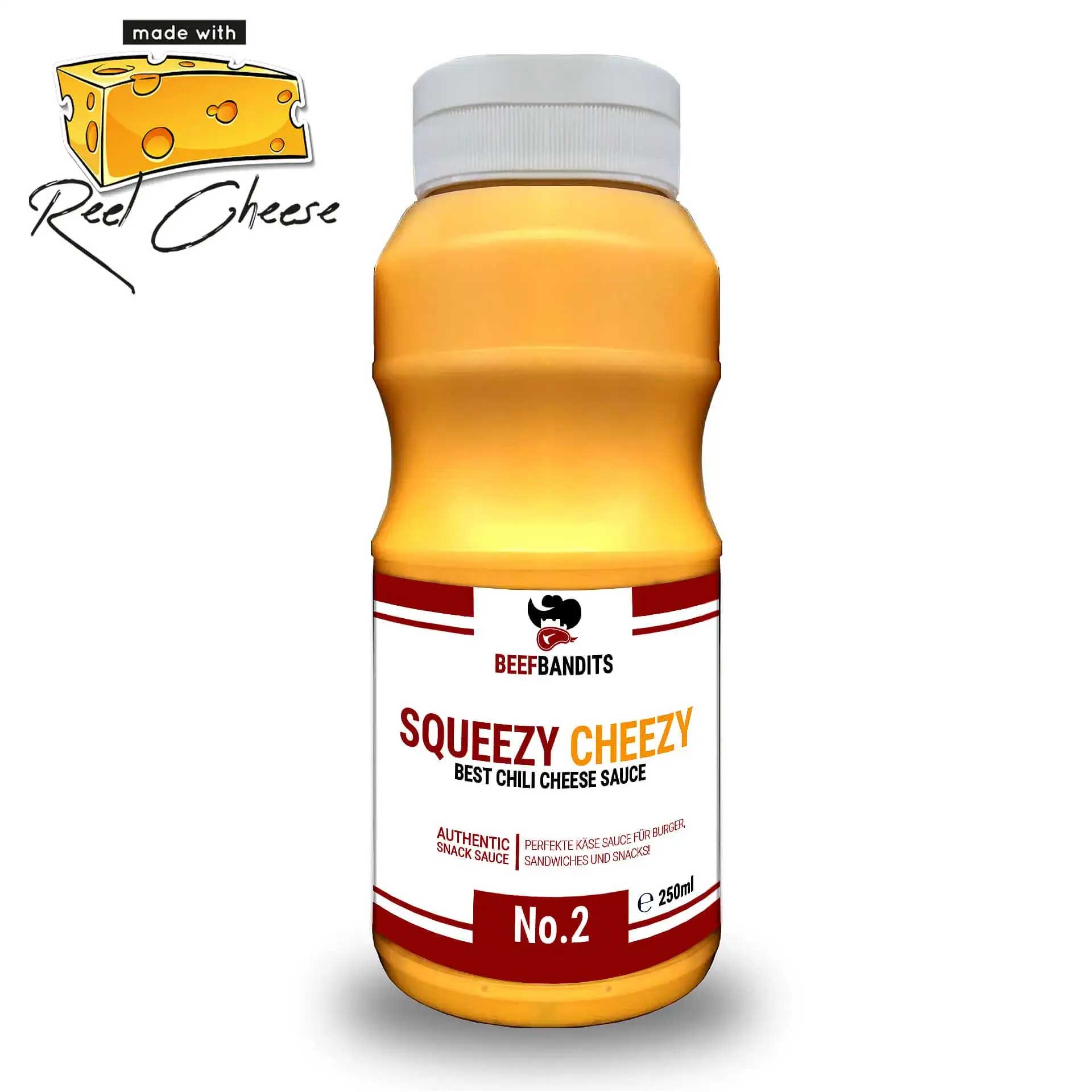 Beefbandits SQUEEZY CHEEZY - BEST CHILI CHEESE SAUCE